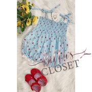 BLUE BABY GIRLS PLAYSUIT
